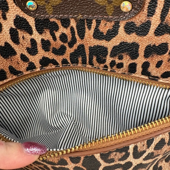 Leopard Print Mini Backpack - Picture 10 of 13